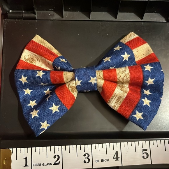 Rustic flag bow - Picture 3 of 4